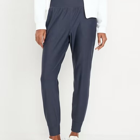 Old Navy Blue Joggers with Tapered Leg Design - Picture 1 of 7